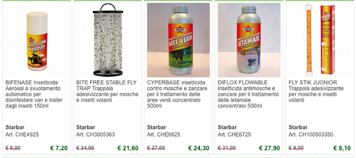 Trappole e repellenti contro gli insetti