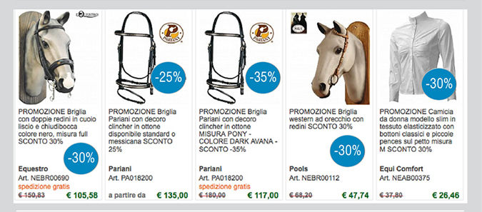 Articoli in promozione
