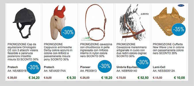 Articoli in promozione