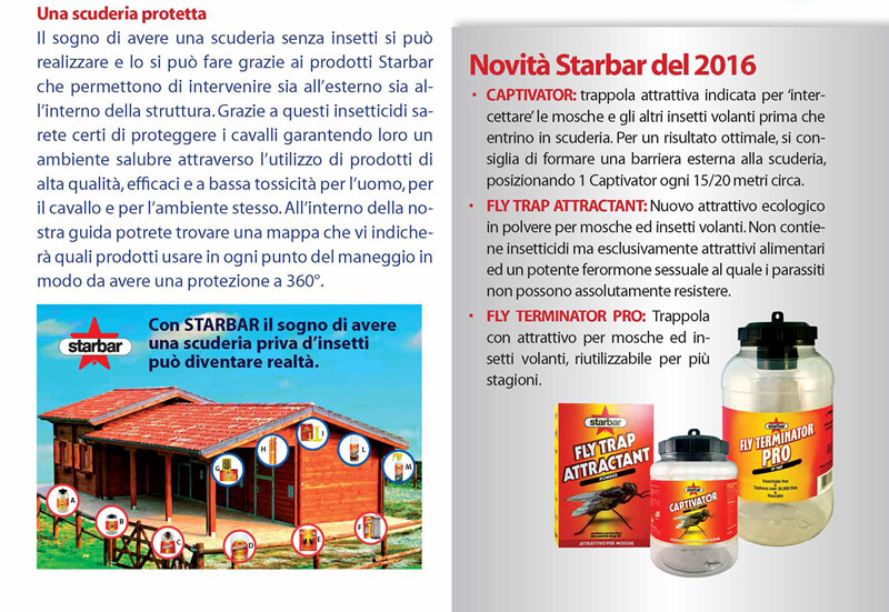 Novità Starbar del 2016