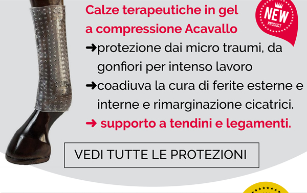 Calze terapeutiche in gel a compressione Acavallo