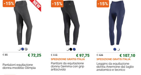 Nuovi pantaloni Daslö e Tattini