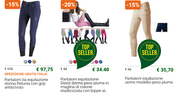 Nuovi pantaloni Daslö e Tattini