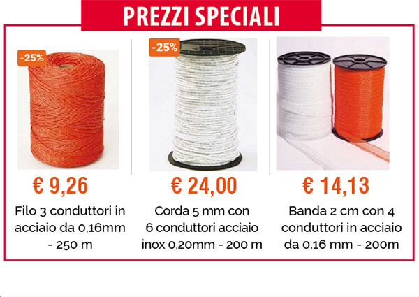Prezzi speciali