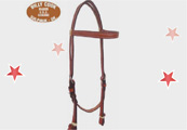 Nuove briglie western Billy Cook con frontalino dritto