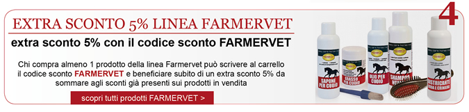 Extra sconto 5% linea Farmervet