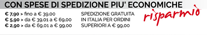 Con spese di spedizione più economiche: risparmio