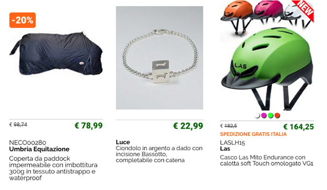 Tanti prodotti per i tuoi regali