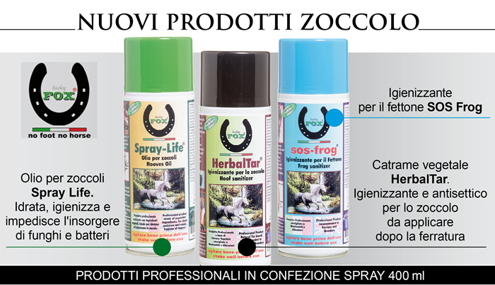 Nuovi prodotti zoccolo - Lucky Fox