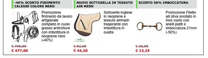 Continuano promozioni sui set