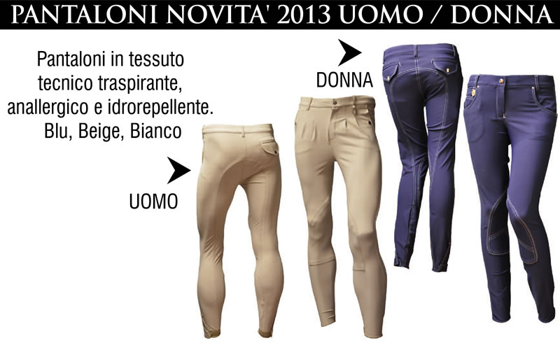 Pantaloni novità 2013 Uomo / Donna