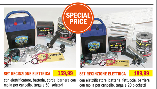 SET RECINZIONE ELETTRICA