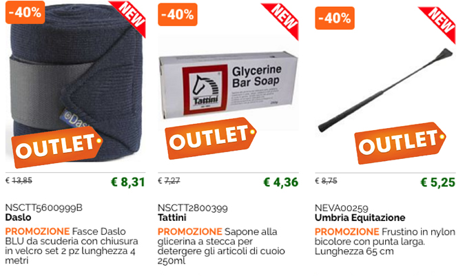 Offerte impedibili Outlet