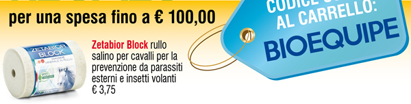 Al carrello inserisci il codice sconto BIOEQUIPE