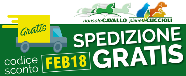 SPEDIZIONE GRATIS - Codice sconto FEB18