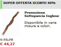 SUPER OFFERTA SCONTO 40%
