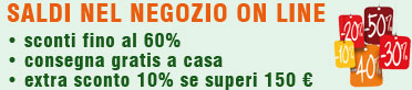 Saldi nel Negozio Online