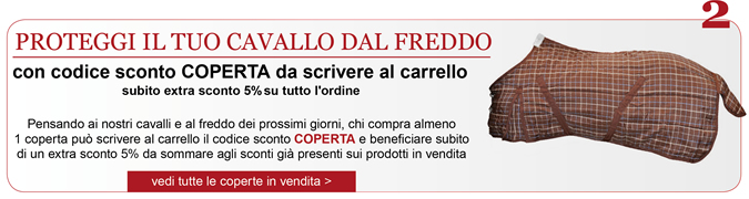 Proteggi il tuo cavallo dal freddo