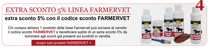 Extra sconto 5% linea Farmervet