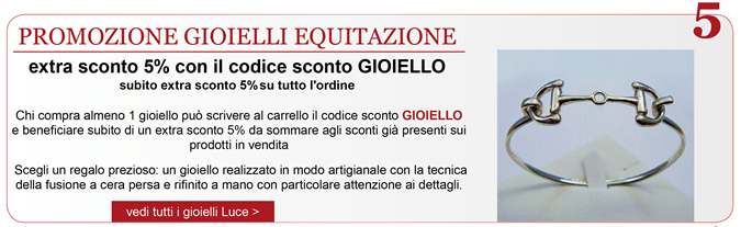 Promozione gioielli equitazione