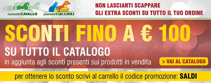 Sconti fino a € 100 su tutto il catalogo