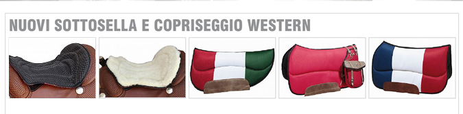 NUOVI SOTTOSELLA E COPRISEGGIO WESTERN