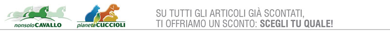 SU TUTTI GLI ARTICOLI GIÀ SCONTATI, TI OFFRIAMO UNO SCONTO: SCEGLI TU QUALE!