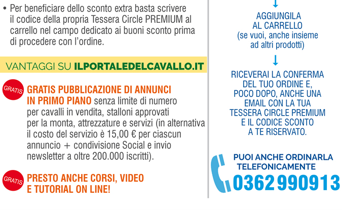 Numerosi vantaggli su Il Portale del Cavallo