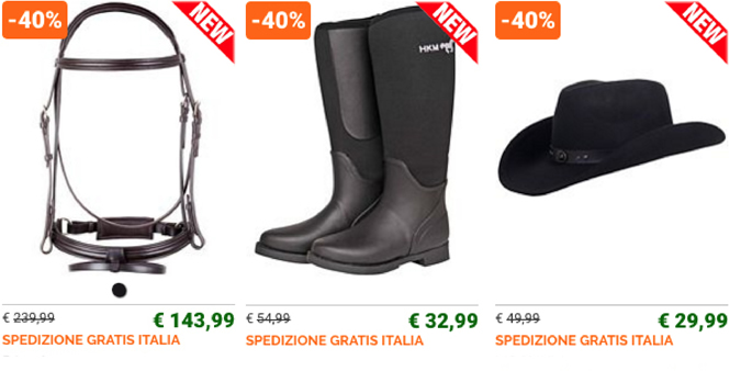 Entra subito nell'Outlet