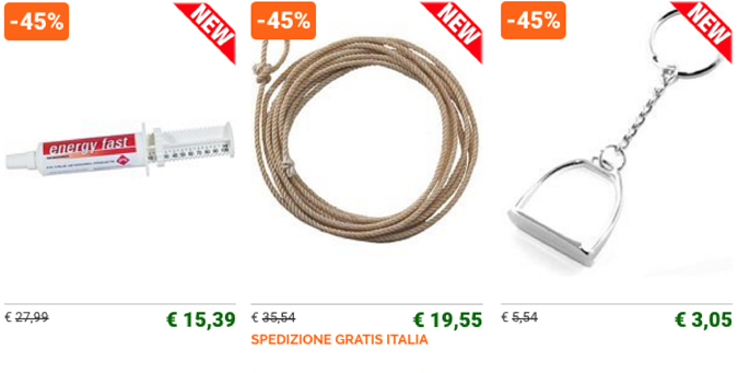 Entra subito nell'Outlet