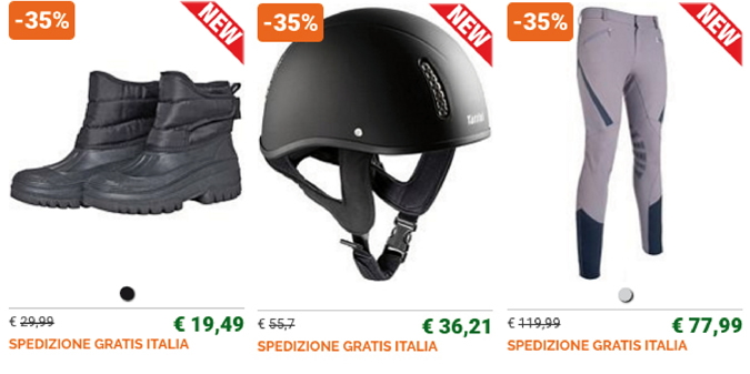 Entra subito nell'Outlet