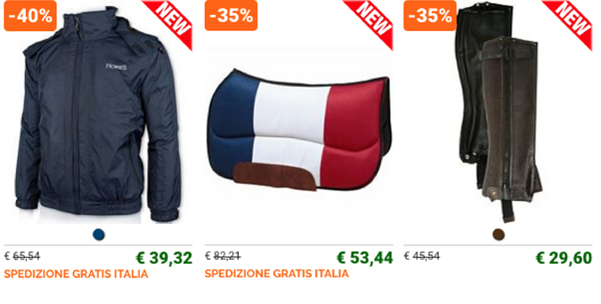 Entra subito nell'Outlet