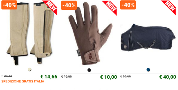 Entra subito nell'Outlet