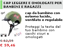cap omologati per ragazzi