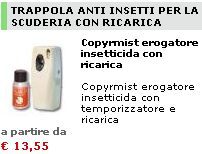 trappola anti insetti con ricarica