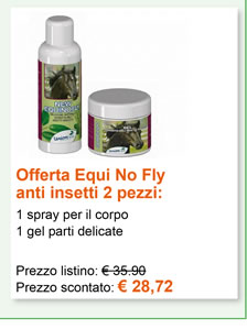 Offerta Equi No Fly anti insetti 2 pezzi