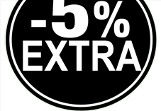 - 5% EXTRA