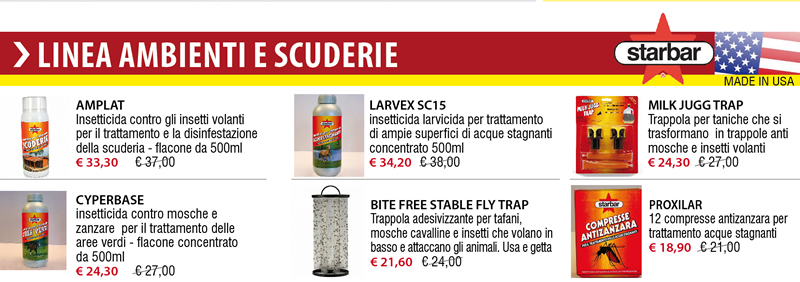 LINEA AMBIENTE E SCUDERIE