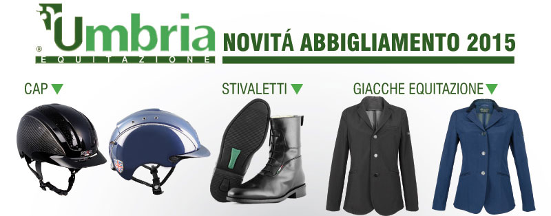 UMBRIA - Novità abbigliamento 2015