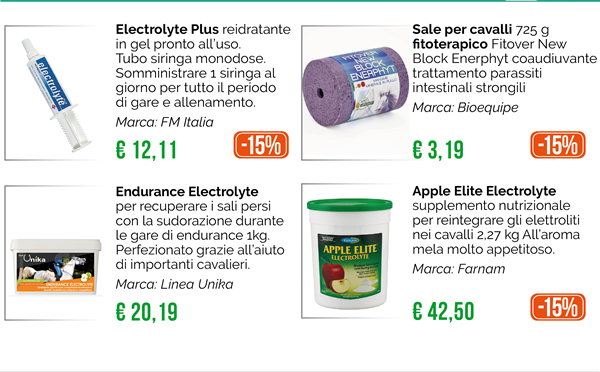 Elettroliti minerali