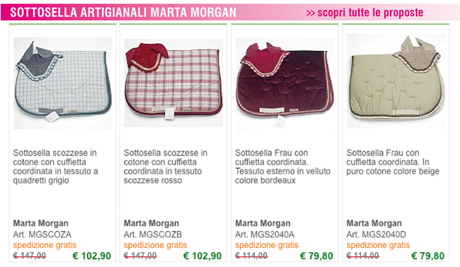 SOTTOSELLA ARTIGIANALI MARTA MORGAN