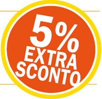 5% EXTRA SCONTO