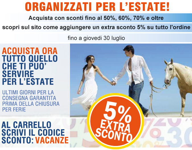 5% EXTRA SCONTO