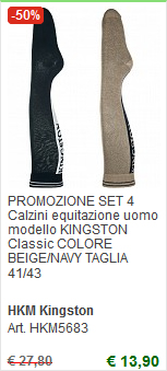 Set e promozioni