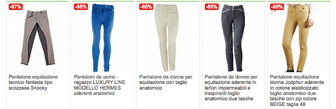 Pantaloni da equitazione