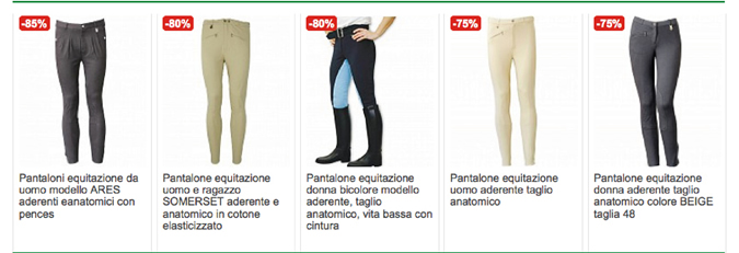 Pantaloni da equitazione