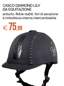 Casco Diamond Lily da equitazione