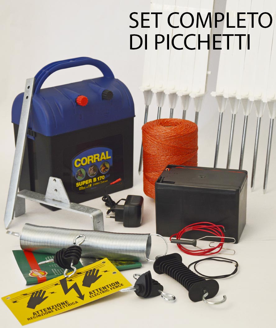 Set con corda e picchetti