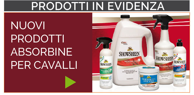 Nuovi prodotti Absorbine per cavalli