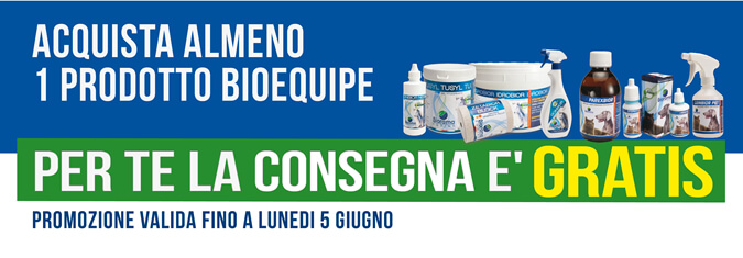 ACQUISTA ALMENO 1 PRODOTTO BIOEQUIPE, PER TE LA CONSEGNA È GRATIS